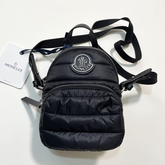 MONCLER モンクレール ショルダーバッグ ミニバッグ キルティング KILIA レディース シンプル ロゴ 黒 ブラック
