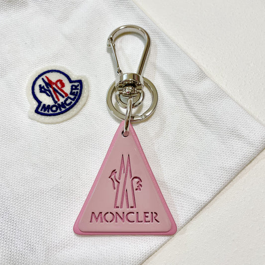 MOCLER モンクレール トライアングル キーリング キーホルダー ロゴ 三角 メンズ レディース 緑 グリーン 新品未使用