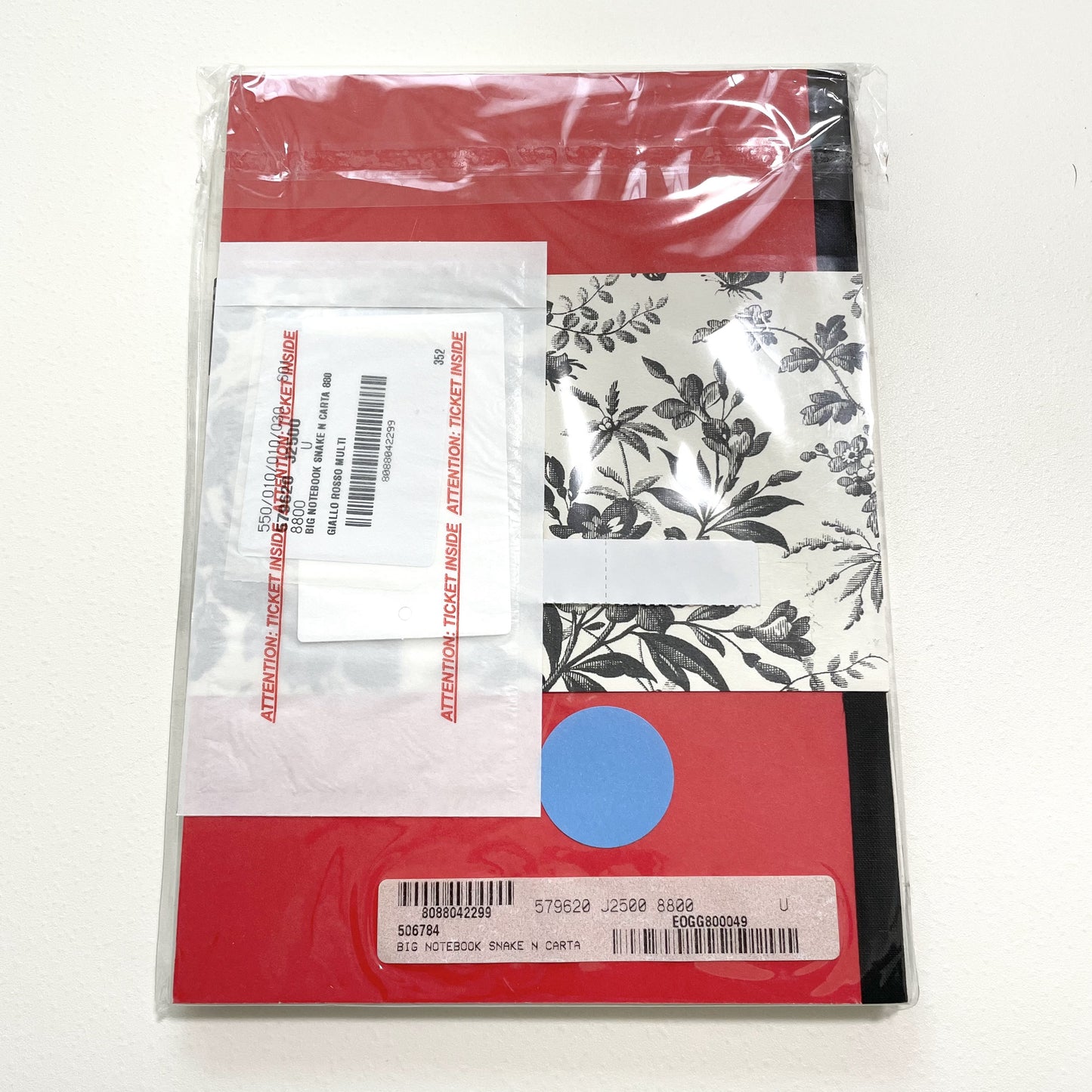 GUCCI グッチ Garden ガーデン ノート ノートブック ビッグノートブック 蛇 ヘビ スネーク 動物 無地 新品未使用