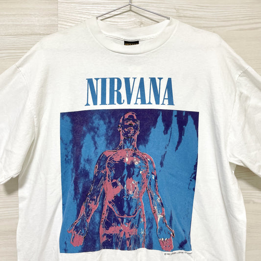 ニルヴァーナ Tシャツ XL 古着 バンドT 希少 当時物 90s USA 白