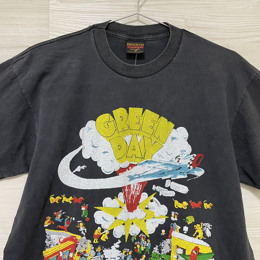 Green Day Tシャツ L 古着 バンドT 希少 当時物 90s USA