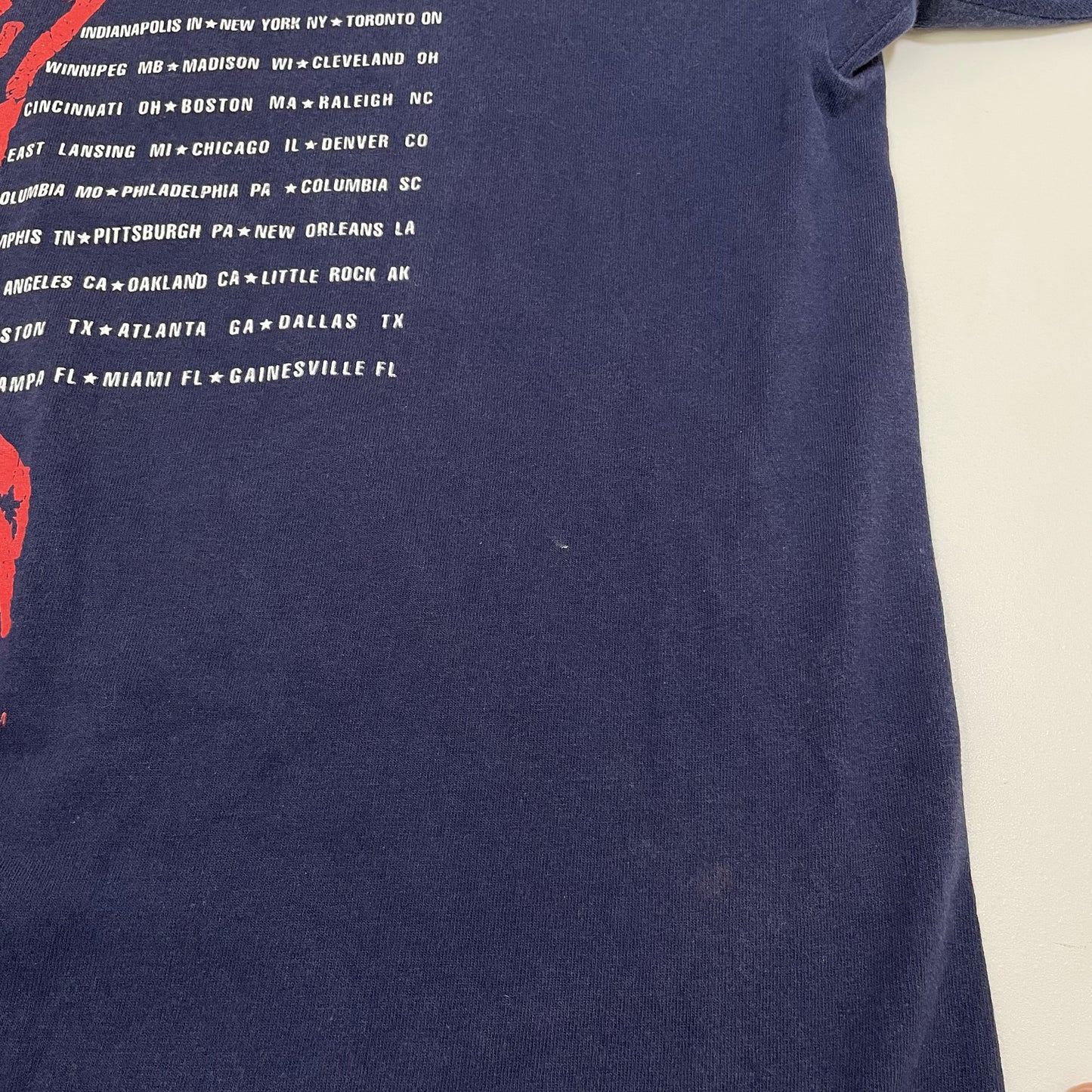 ローリングストーンズ Tシャツ XL 古着 両面プリント 当時物 90s 紺