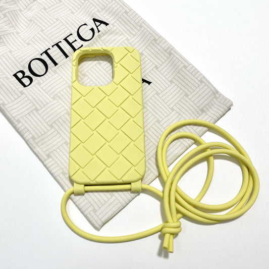 BOTTEGA VENETA ボッテガヴェネタ iPhone14 Pro ケース スマホケース イエロー アイフォン 新品未使用
