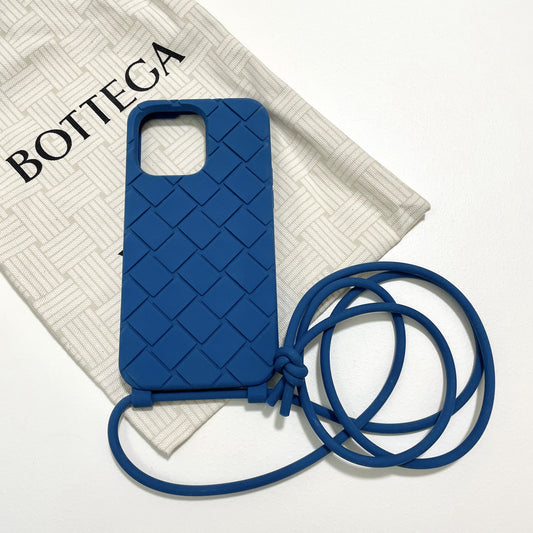 BOTTEGA VENETA ボッテガヴェネタ iPhone14 Pro Max ケース スマホケース 青 アイフォン 新品未使用
