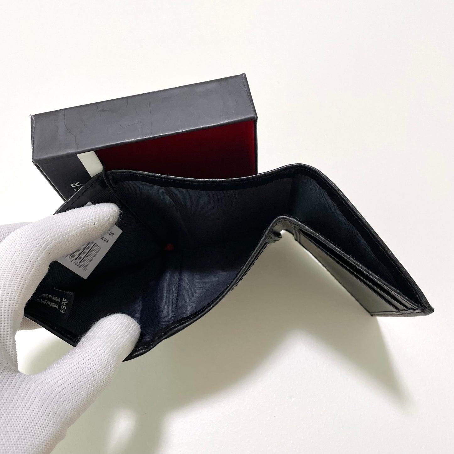 TOMMY HILFIGER トミーヒルフィガー 折り財布 ウォレット 三つ折り カードケース 小銭入れなし メンズ コンパクト