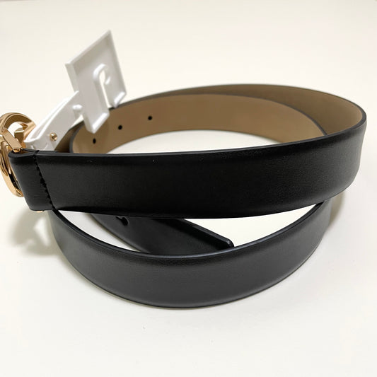 MICHAEL KORS マイケルコース ベルト XL レディース MK バックル シンプル ロゴ 大きいサイズ 黒 ブラック