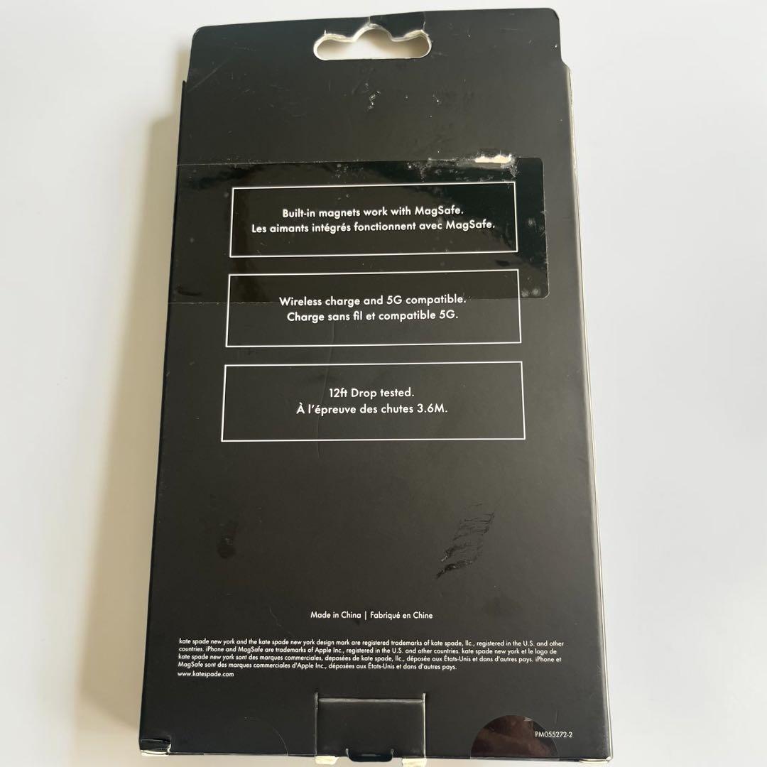 Kate Spade ヒョウ柄 iPhoneケース(16e/ 15/14/13)