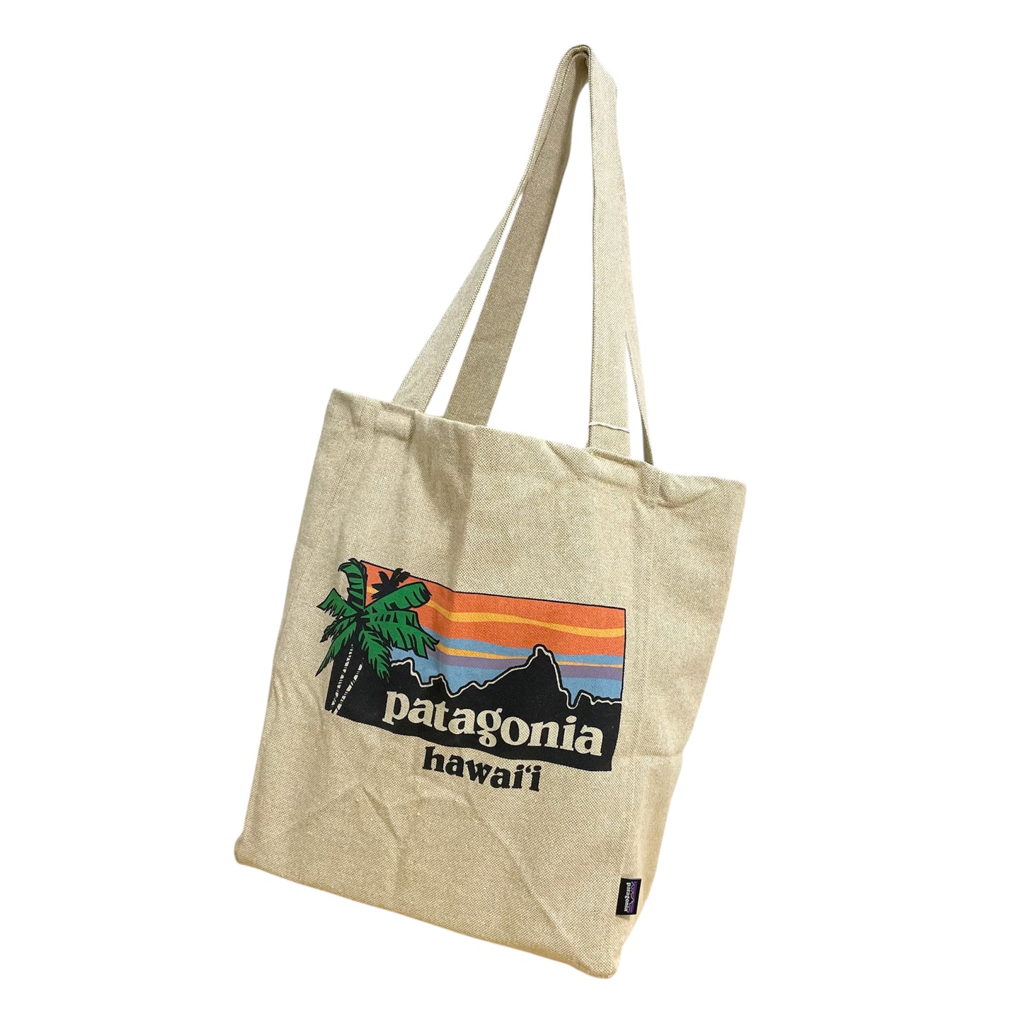 patagonia パタゴニア トートバッグ ハワイ限定 Hawaii お洒落 人気 ベージュ エコバッグ ハワイアン雑貨 かばん