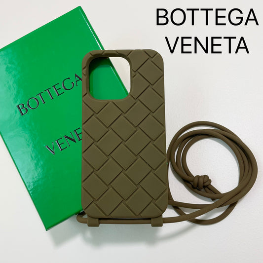 BOTTEGA VENETA ボッテガヴェネタ iPhone14 Pro ケース スマホケース ブラウン アイフォン 新品未使用