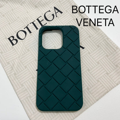 BOTTEGA VENETA ボッテガヴェネタ iPhone14 Pro ケース スマホケース グリーン アイフォン 新品未使用