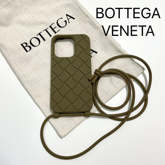 BOTTEGA VENETA ボッテガヴェネタ iPhone14 Pro ケース スマホケース ブラウン アイフォン 新品未使用