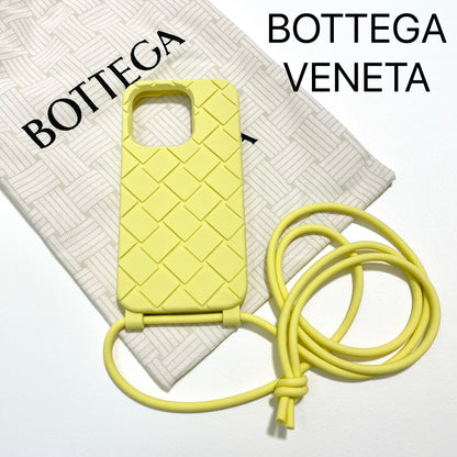 BOTTEGA VENETA ボッテガヴェネタ iPhone14 Pro ケース スマホケース イエロー アイフォン 新品未使用