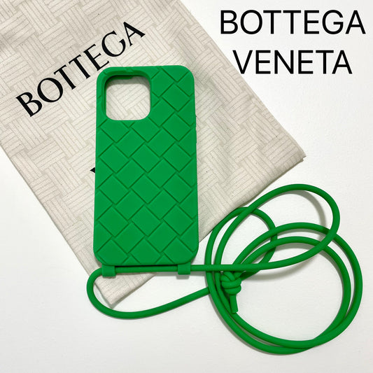 BOTTEGA VENETA ボッテガヴェネタ iPhone14 Pro Max ケース スマホケース 緑 アイフォン 新品未使用