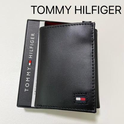 TOMMY HILFIGER トミーヒルフィガー 折り財布 ウォレット 三つ折り カードケース 小銭入れなし メンズ コンパクト