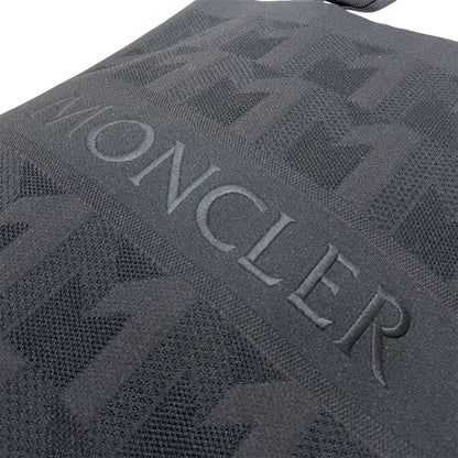 MONCLER モンクレール トートバッグ KNIT TOTE 大容量 A4対応 軽量 ニット素材 モノグラム柄 ロゴ 新品未使用