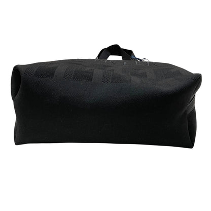 MONCLER モンクレール トートバッグ KNIT TOTE 大容量 A4対応 軽量 ニット素材 モノグラム柄 ロゴ 新品未使用