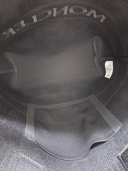 MONCLER モンクレール トートバッグ KNIT TOTE 大容量 A4対応 軽量 ニット素材 モノグラム柄 ロゴ 新品未使用