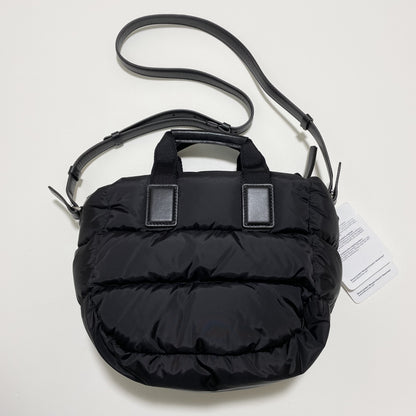 MONCLER モンクレール ミニトートバッグ MINI CARADOC ハンドバッグ ダウン レディース ブラック 新品未使用