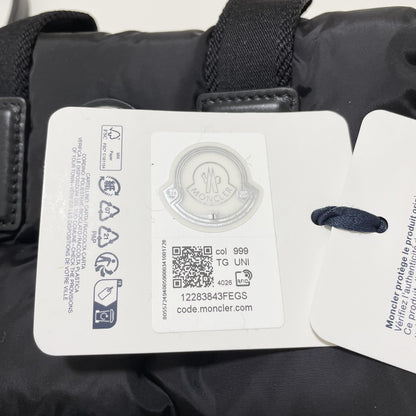MONCLER モンクレール ミニトートバッグ MINI CARADOC ハンドバッグ ダウン レディース ブラック 新品未使用