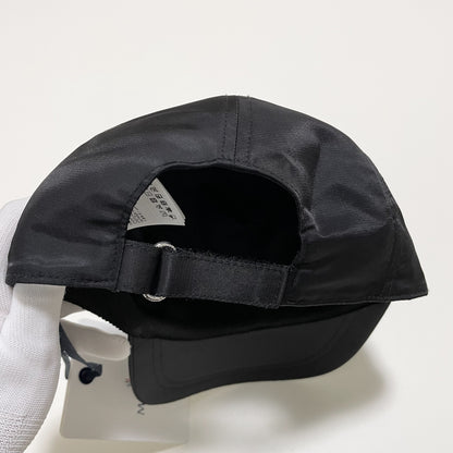 MONCLER モンクレール ベースボールキャップ 帽子 ロゴ ラインストーン おしゃれ レディース 黒 ブラック 新品未使用