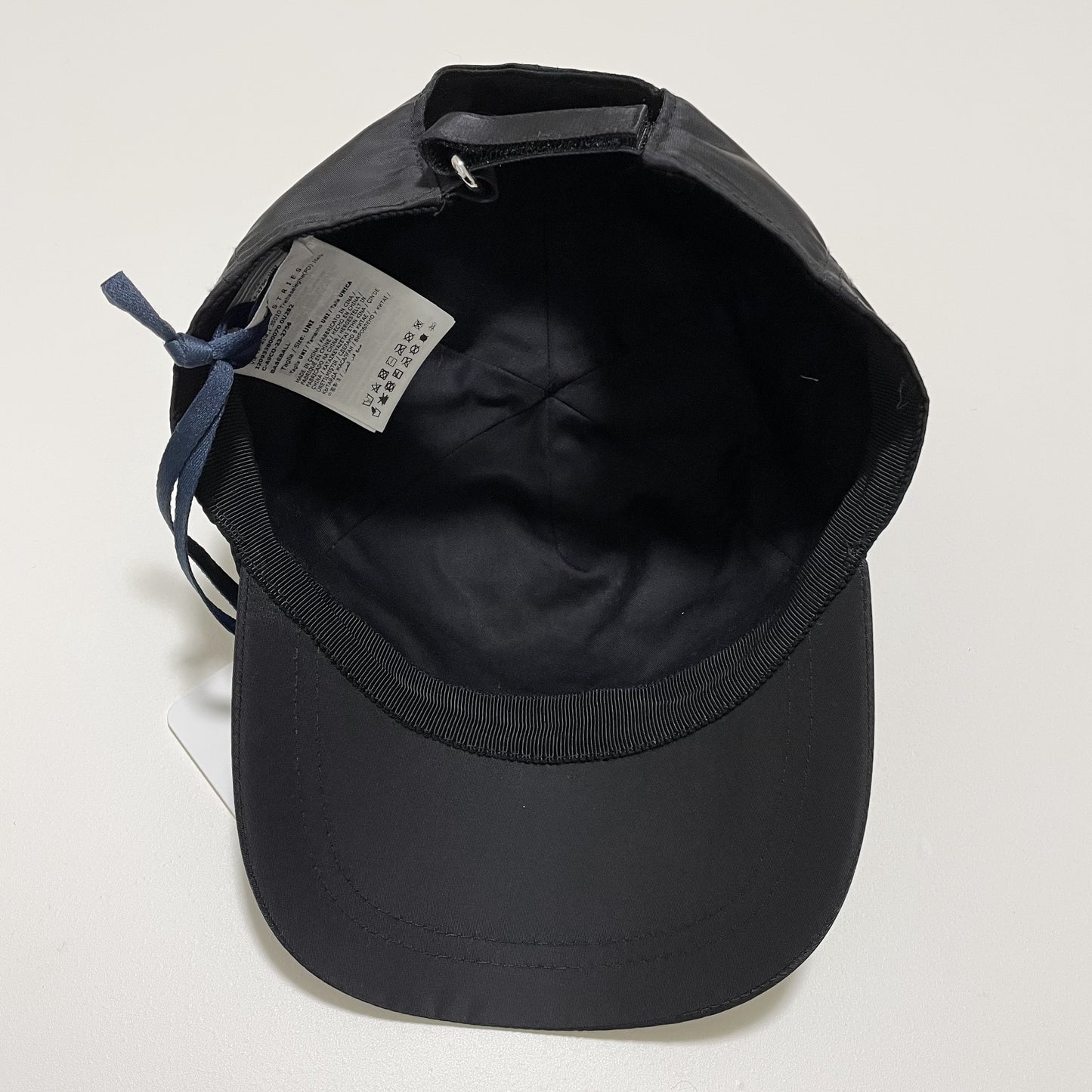 MONCLER モンクレール ベースボールキャップ 帽子 ロゴ ラインストーン おしゃれ レディース 黒 ブラック 新品未使用