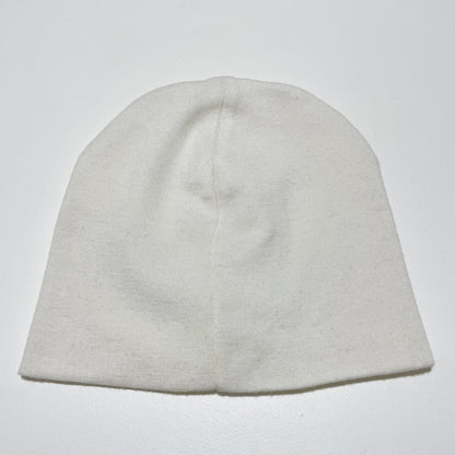 MONCLER モンクレール ビーニー ニットキャップ ニット帽 帽子 ロゴ ワッペン メンズ レディース ホワイト 新品未使用