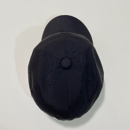 MONCLER モンクレール ベースボールキャップ M 帽子 ロゴ ナイロン シンプル おしゃれ 薄手 黒 ブラック 新品未使用