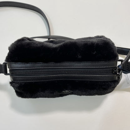 MONCLER モンクレール ショルダーバッグ ファー ダウン レディース KEONI NEW ロゴ 黒 ブラック 新品未使用