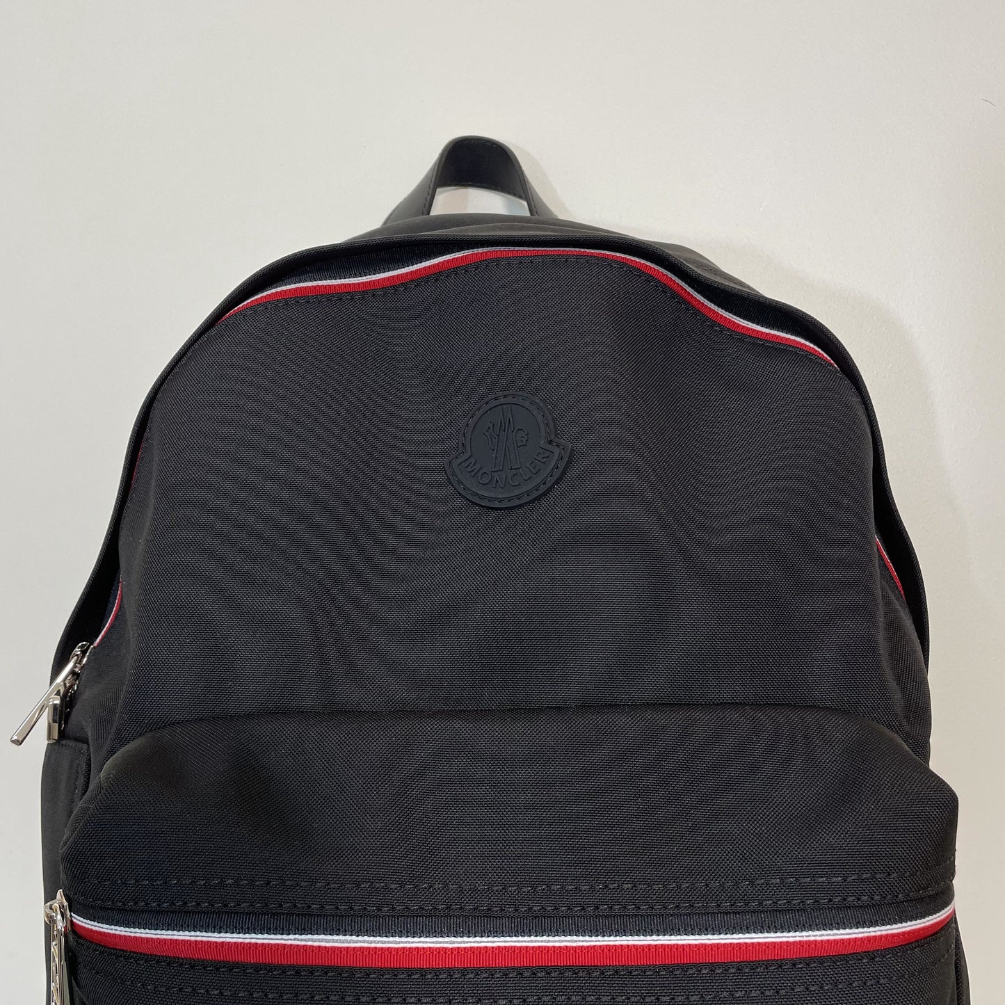 MONCLER モンクレール リュックサック バックパック ナイロン 大容量 メンズ レディース シンプル ロゴ 黒 ブラック