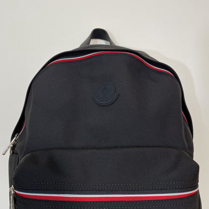 MONCLER モンクレール リュックサック バックパック ナイロン 大容量 メンズ レディース シンプル ロゴ 黒 ブラック