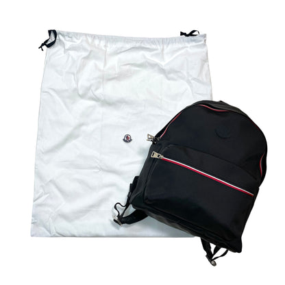 MONCLER モンクレール リュックサック バックパック ナイロン 大容量 メンズ レディース シンプル ロゴ 黒 ブラック