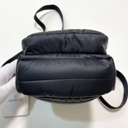MONCLER モンクレール ショルダーバッグ ミニバッグ キルティング KILIA レディース シンプル ロゴ 黒 ブラック