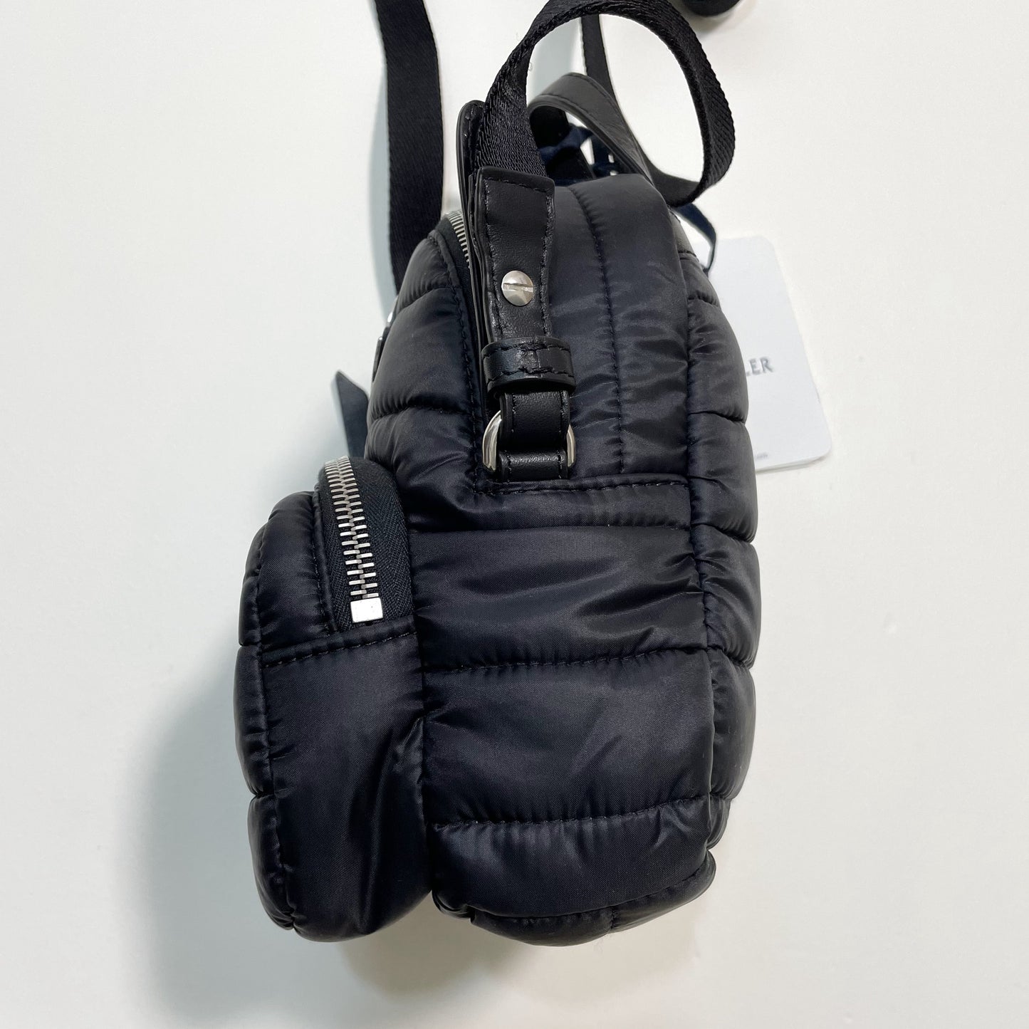 MONCLER モンクレール ショルダーバッグ ミニバッグ キルティング KILIA レディース シンプル ロゴ 黒 ブラック