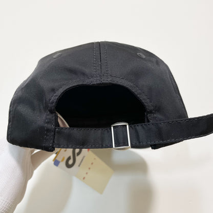 MARNI マルニ ベースボールキャップ レディース メンズ 刺繍 ナイロン 撥水 帽子 シンプル 黒 ブラック 新品未使用