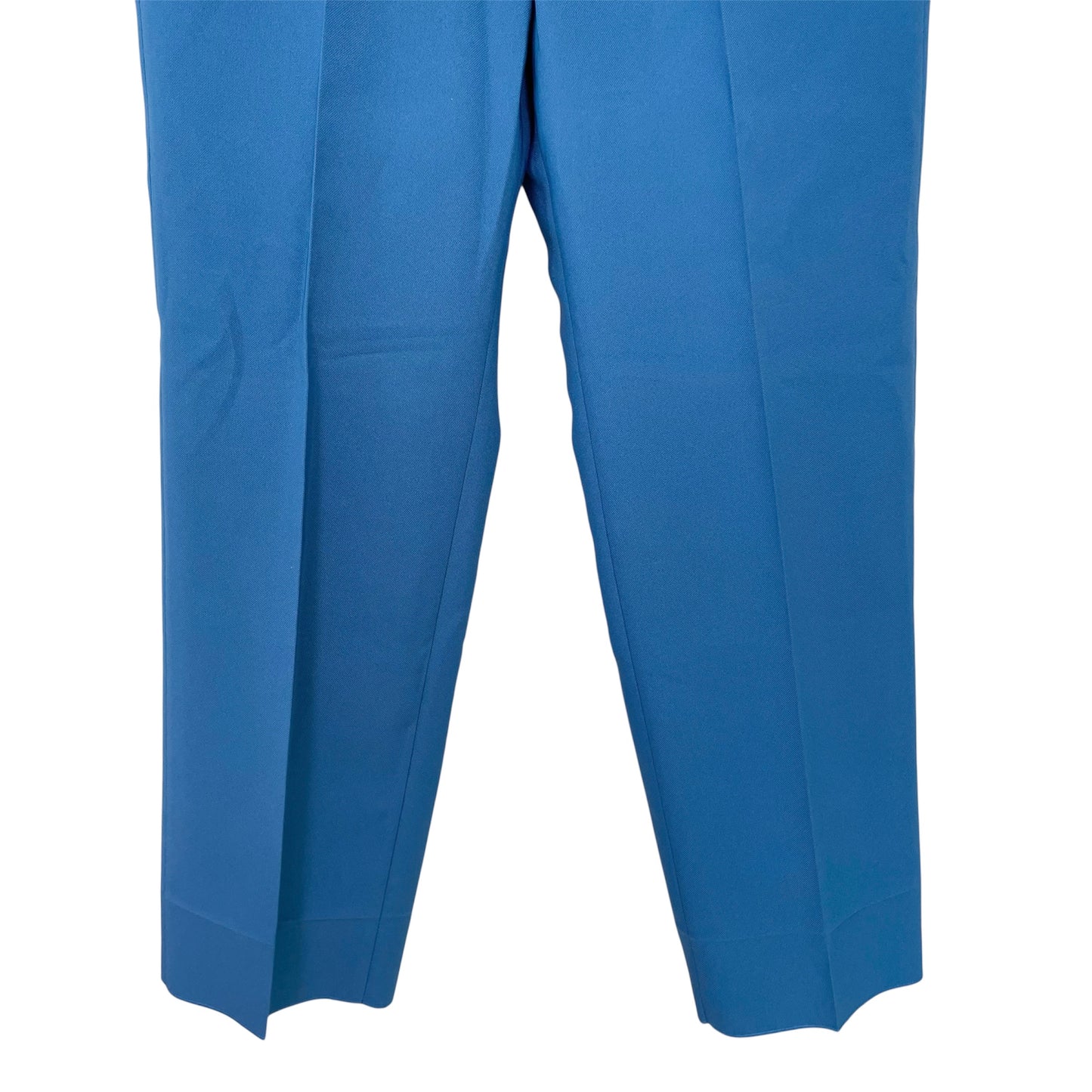 GUCCI グッチ パンツ 44 ノータック シングルパンツ スラックス ボトムス 751787 メンズ 青 ブルー新品未使用