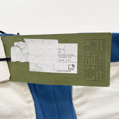 GUCCI グッチ パンツ 44 ノータック シングルパンツ スラックス ボトムス 751787 メンズ 青 ブルー新品未使用