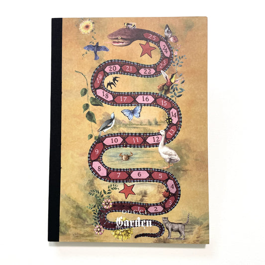 GUCCI グッチ Garden ガーデン ノート ノートブック ビッグノートブック 蛇 ヘビ スネーク 動物 無地 新品未使用