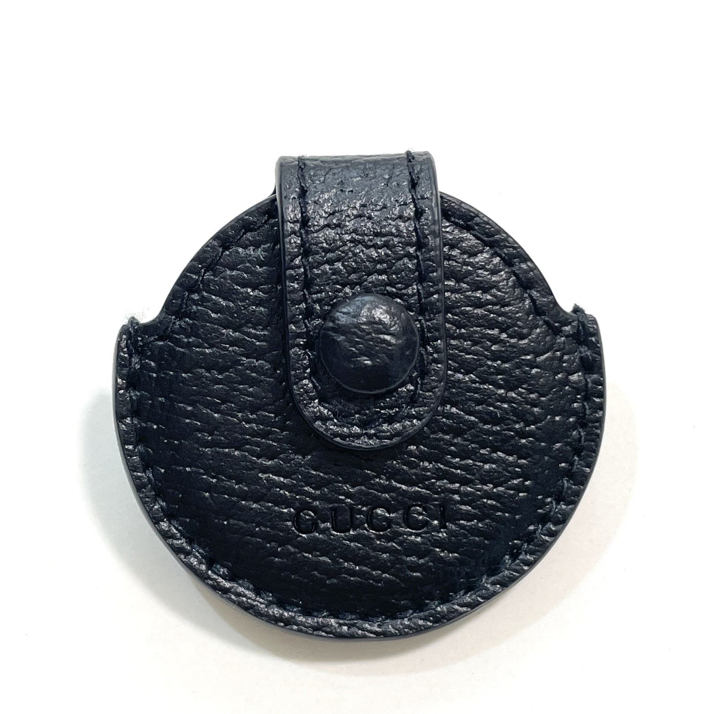 GUCCI グッチ AirTag ケース 保護 カバー エアタグ ペット 愛犬 首輪 ロゴ シンプル 黒 ブラック 新品未使用