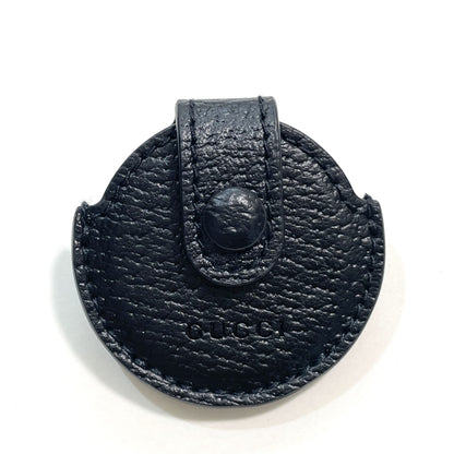 GUCCI グッチ AirTag ケース 保護 カバー エアタグ ペット 愛犬 首輪 ロゴ シンプル 黒 ブラック 新品未使用