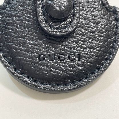 GUCCI グッチ AirTag ケース 保護 カバー エアタグ ペット 愛犬 首輪 ロゴ シンプル 黒 ブラック 新品未使用