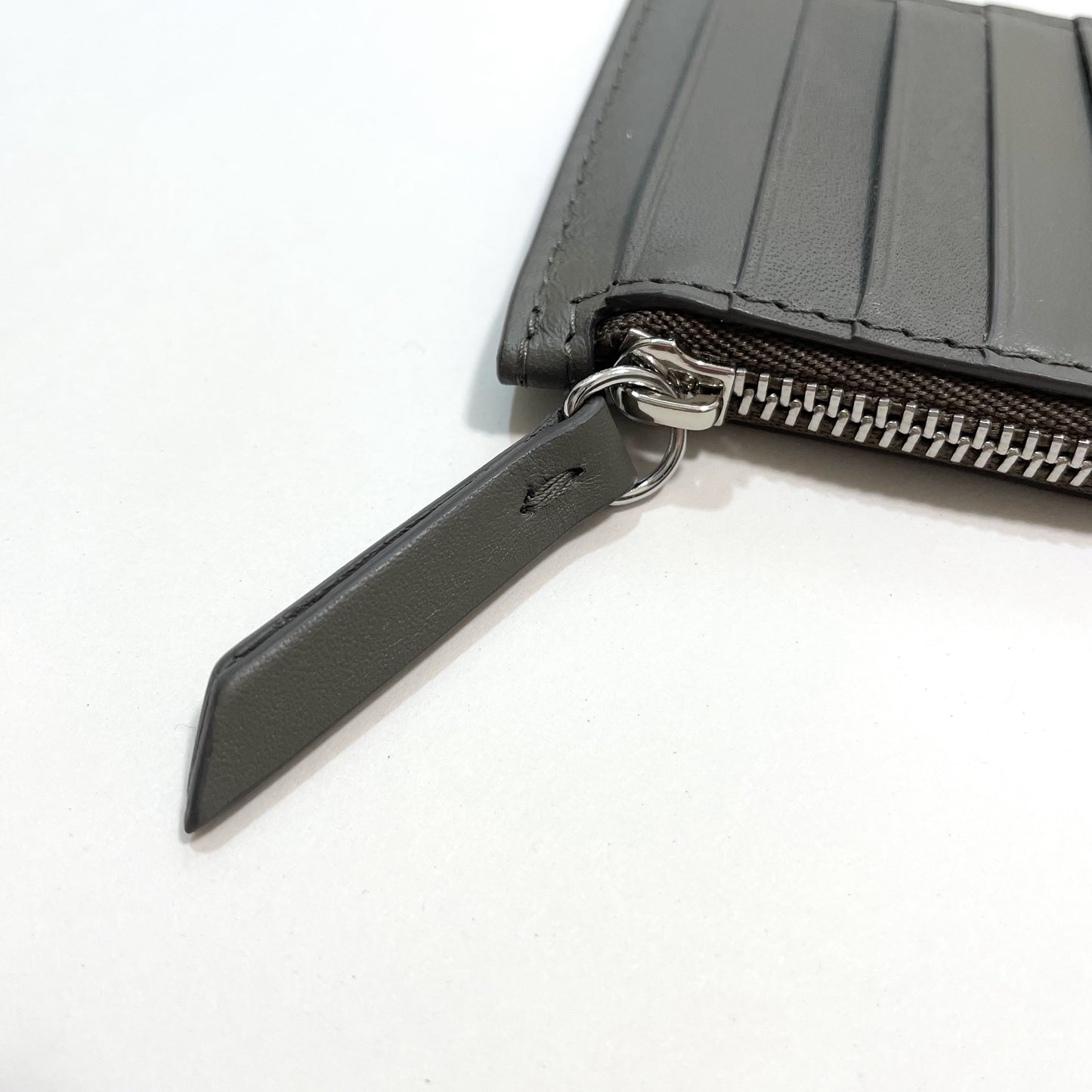 Maison Margiela メゾンマルジェラ カードケース 小銭入れ コインケース シンプル レザグレー 新品未使用