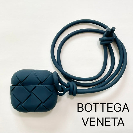 BOTTEGA VENETA ボッテガヴェネタ AirPods 第3世代 ケース エアポッツ 青 ブルー イヤホン 新品未使用