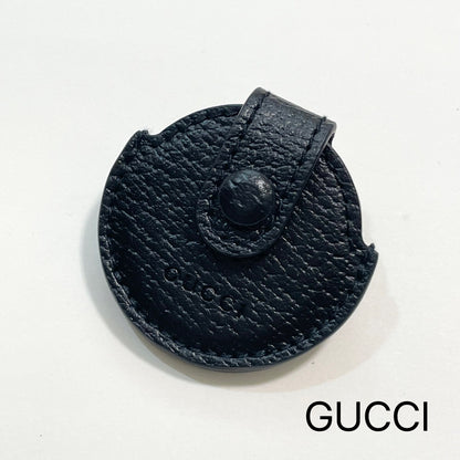 GUCCI グッチ AirTag ケース 保護 カバー エアタグ ペット 愛犬 首輪 ロゴ シンプル 黒 ブラック 新品未使用