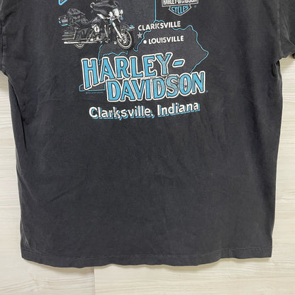 ハーレーダビッドソン Tシャツ XL 半袖 古着 両面プリント 90s USA