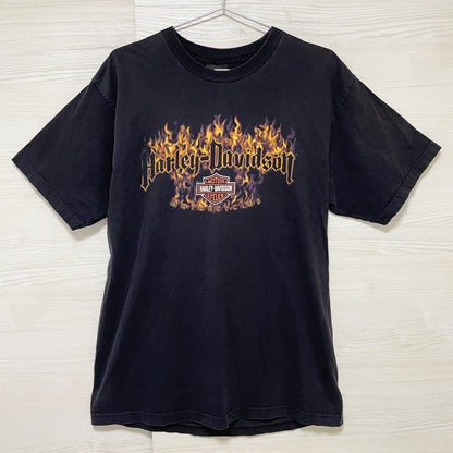 ハーレーダビッドソン Tシャツ XL 古着 両面プリント 90s 00s USA