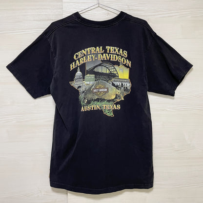 ハーレーダビッドソン Tシャツ XL 古着 両面プリント 90s 00s USA