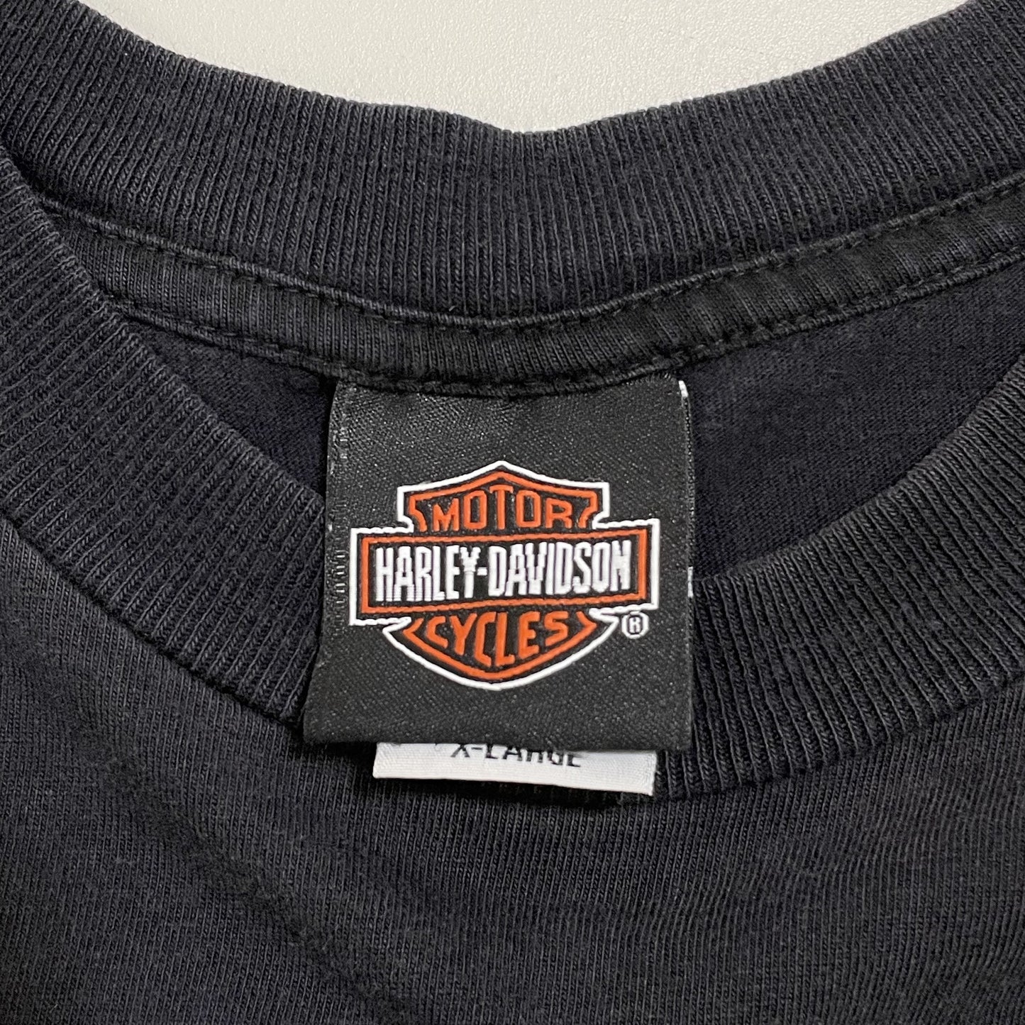 ハーレーダビッドソン Tシャツ XL 古着 両面プリント 90s 00s USA