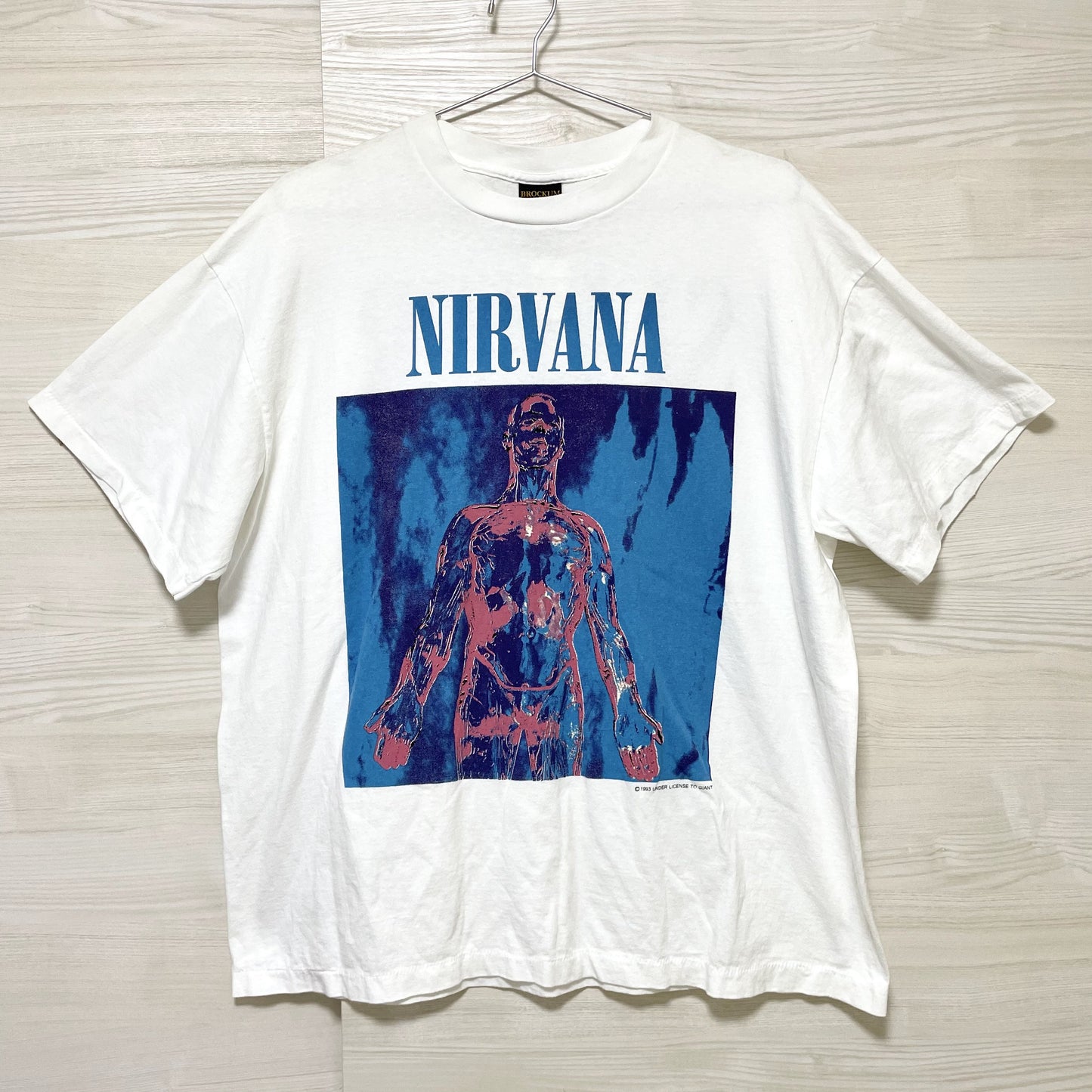 ニルヴァーナ Tシャツ XL 古着 バンドT 希少 当時物 90s USA 白