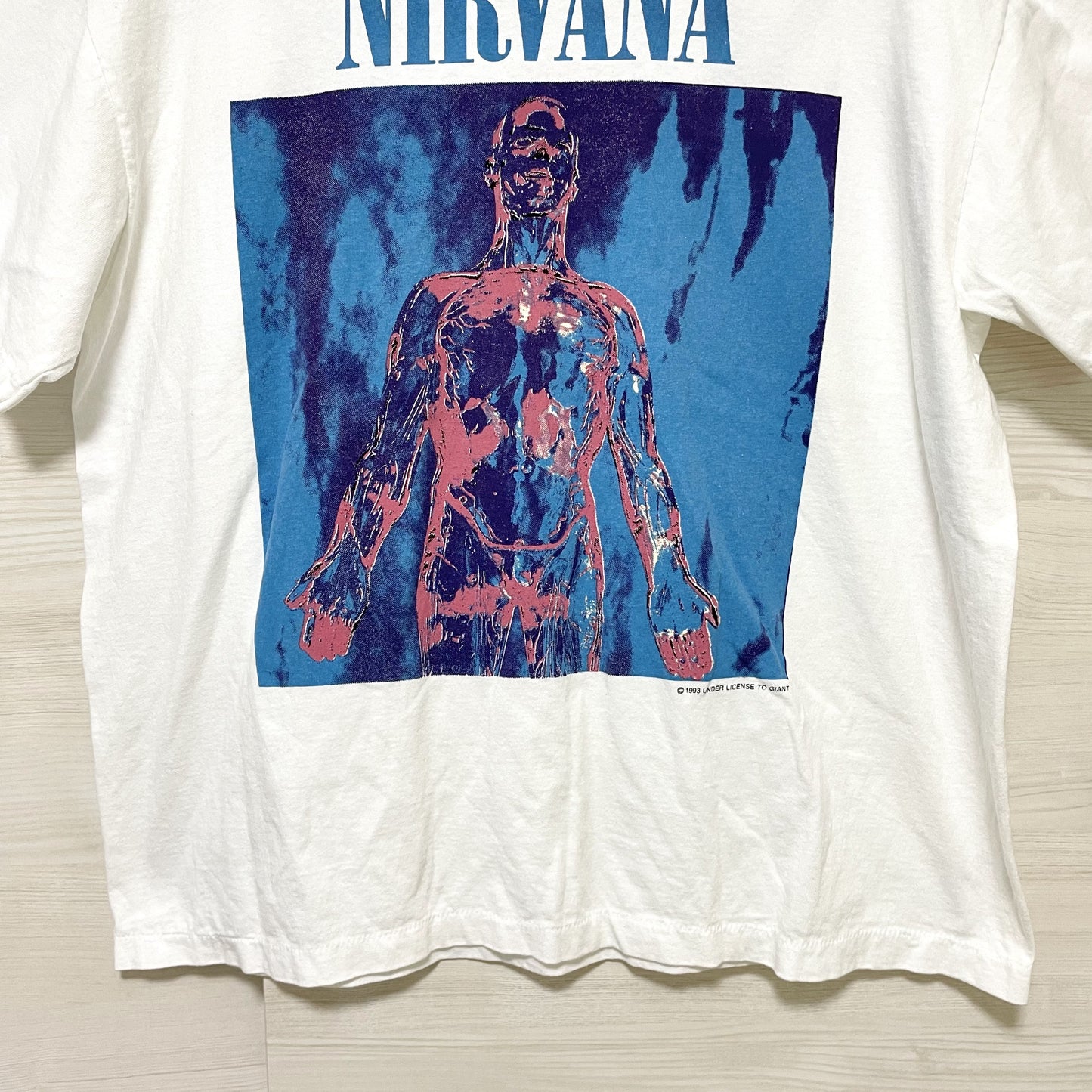 ニルヴァーナ Tシャツ XL 古着 バンドT 希少 当時物 90s USA 白