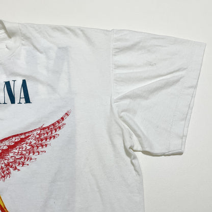 ニルヴァーナ Tシャツ XL 古着 バンドT 希少 当時物 90s USA 白